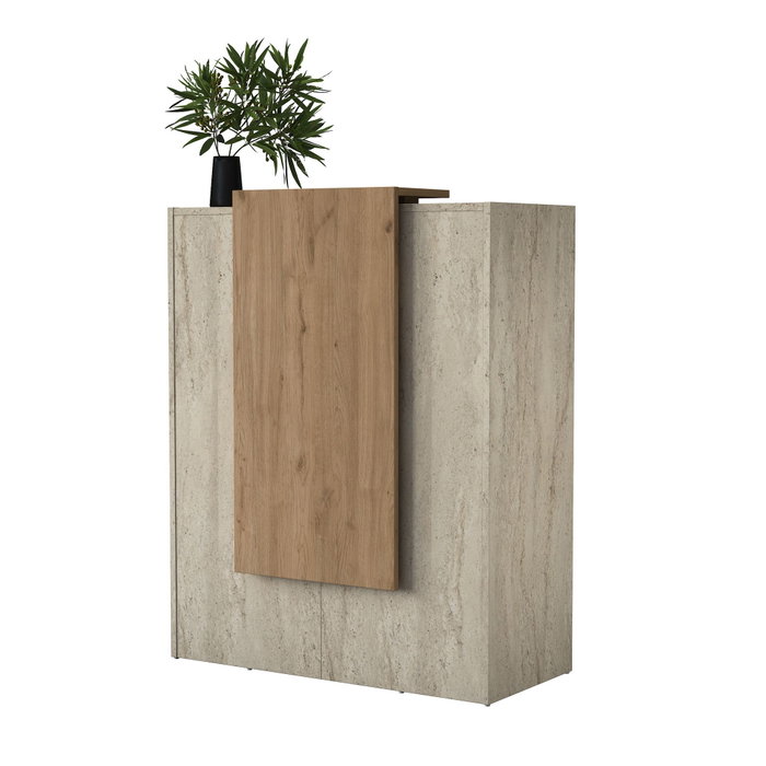 Hanah Home Mesa de Recepción MA104 - 4748 con Iluminación LED